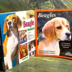 Beagle Books Dogs Educational Academia All Ages Set of Two